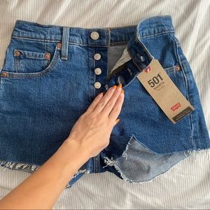Levi’s High Waisted Shorts